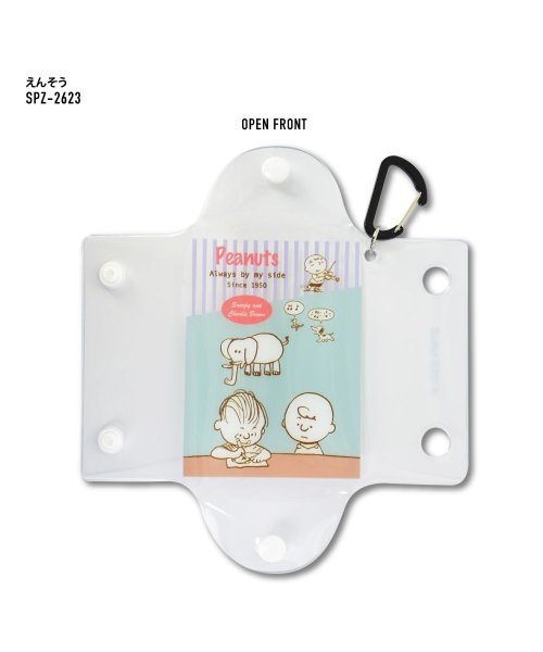 スヌーピー イヤホン ポーチ 小物入れ ミニ 有線 ワイヤレス 収納 Air Pods Pro クリアマルチケース Ssサイズ レディース ランナー Runner Magaseek