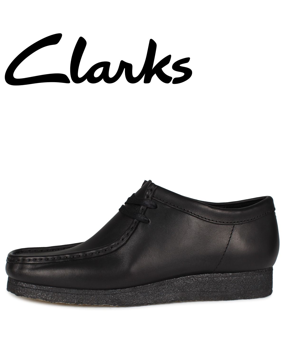クラークス CLARKS ワラビーブーツ メンズ WALLABEE BOOT ブラック 黒 26155514