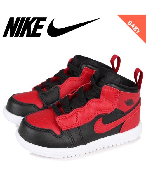 NIKE(NIKE)/NIKE JORDAN 1 MID ALT TD ナイキ ジョーダン1 スニーカー ベビー キッズ レッド AR6352－074/img01