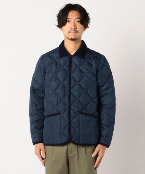 GLOSTER(GLOSTER)/【TAION/タイオン】CITY LINE PIPING COLLARED JKT キルティングジャケット #TAION－109CI/img01