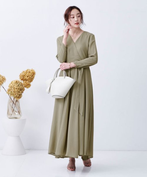 カシュクールロングワンピース ユアーズ Ur S Magaseek