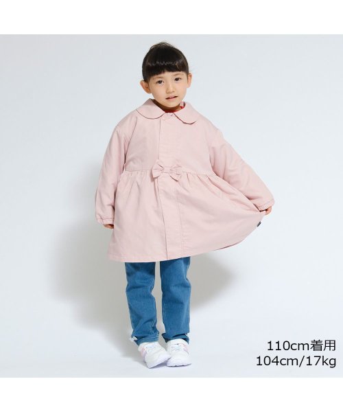 moujonjon(ムージョンジョン)/【子供服】 moujonjon (ムージョンジョン) ウエストリボンジャケット・コート 80cm～140cm M52143/img09