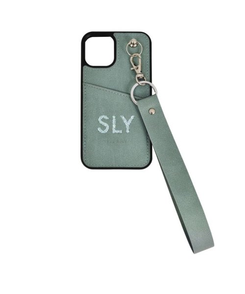 SLY(スライ)/iphone ケース iPhone12mini SLY スライ Die cutting_Case スマホケース iphone12mini アイフォンケース/img10