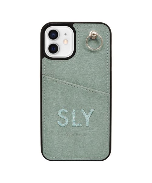 SLY(スライ)/iphone ケース iPhone12mini SLY スライ Die cutting_Case スマホケース iphone12mini アイフォンケース/img11