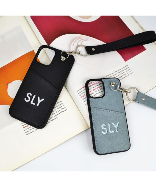 SLY(スライ)/iphoneケース iPhone12 iPhone12Pro SLY スライ Die cutting_Case スマホケース iphone12 アイフォンケース/img04