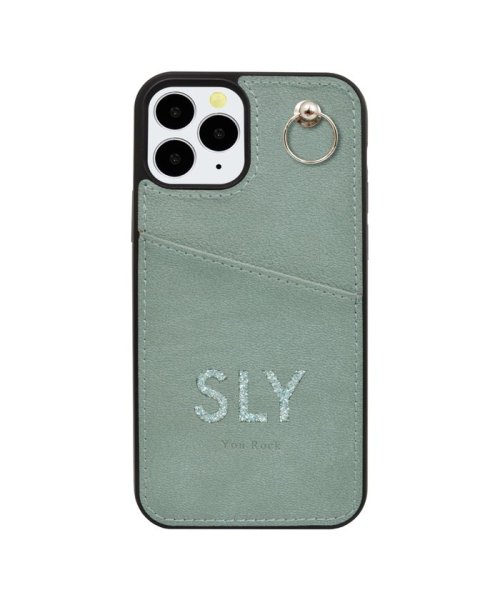 SLY(スライ)/iphoneケース iPhone12 iPhone12Pro SLY スライ Die cutting_Case スマホケース iphone12 アイフォンケース/img11