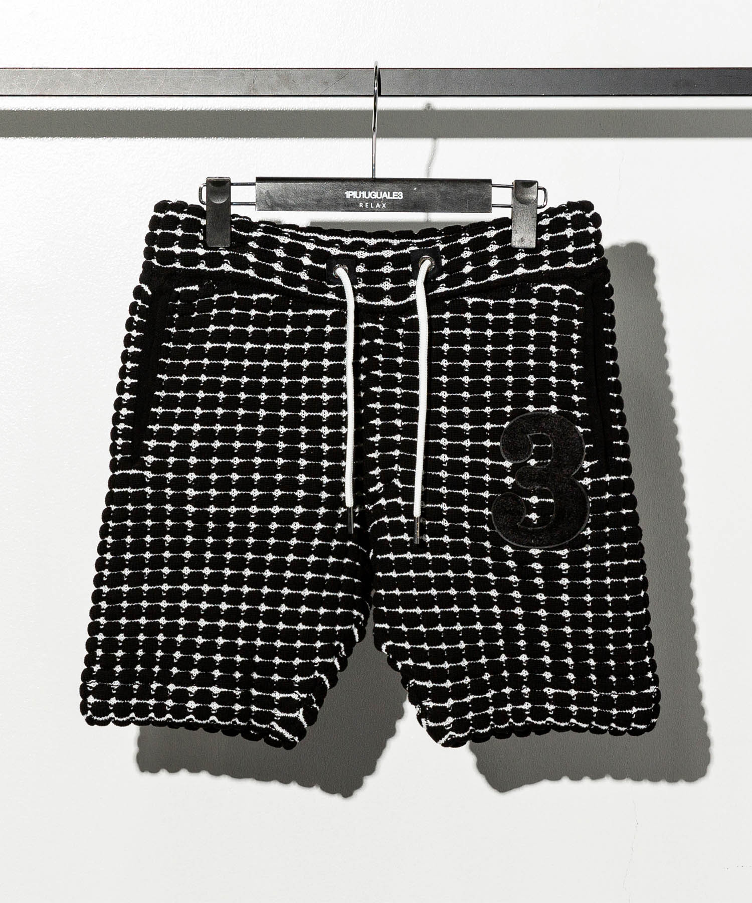 3ロゴビッグワッフルハーフパンツ(503773366)｜HANKYU MEN'S