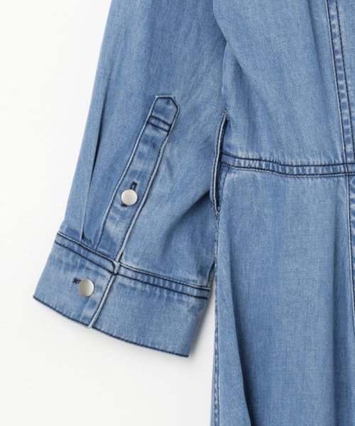 カシュクールデニムワンピース グレースコンチネンタル Grace Continental Magaseek カシュクールデニムワンピース グレースコンチネンタル Grace Continental Magaseek