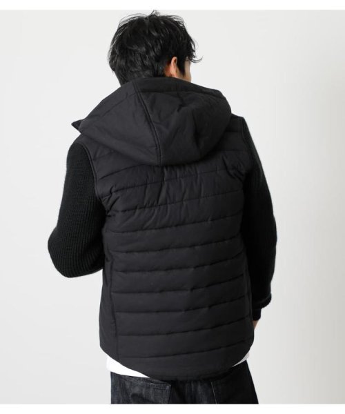 AZUL by moussy(アズールバイマウジー)/PADDED SWITCHING HOODED JACKET/img02