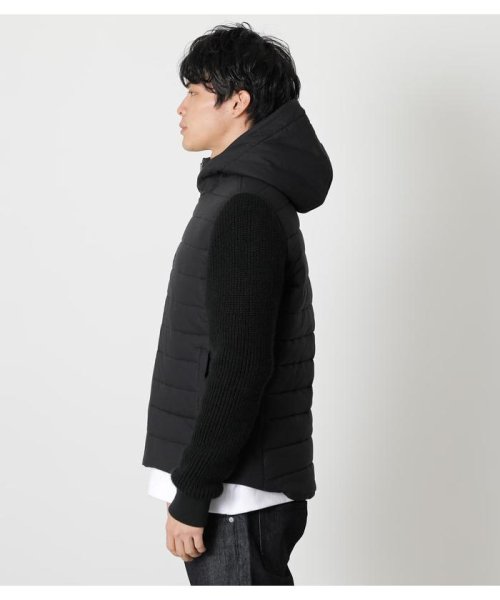 AZUL by moussy(アズールバイマウジー)/PADDED SWITCHING HOODED JACKET/img05