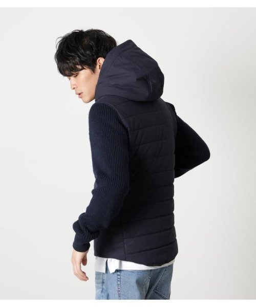 AZUL by moussy(アズールバイマウジー)/PADDED SWITCHING HOODED JACKET/img10