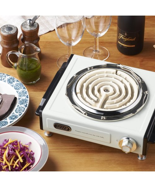 Toffy トフィー コンロ 電気コンロ 卓上 こんろ 電熱器 クッキングヒーター 調理 家電 キッチン 一人暮らし ナベ 鍋 ラドンナ Ladonna K S Toffy Toffy Magaseek