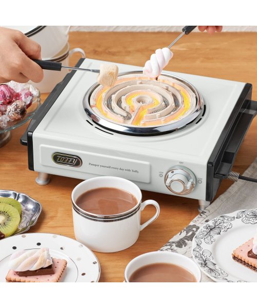 Toffy トフィー コンロ 電気コンロ 卓上 こんろ 電熱器 クッキングヒーター 調理 家電 キッチン 一人暮らし ナベ 鍋 ラドンナ Ladonna K S Toffy Toffy Magaseek