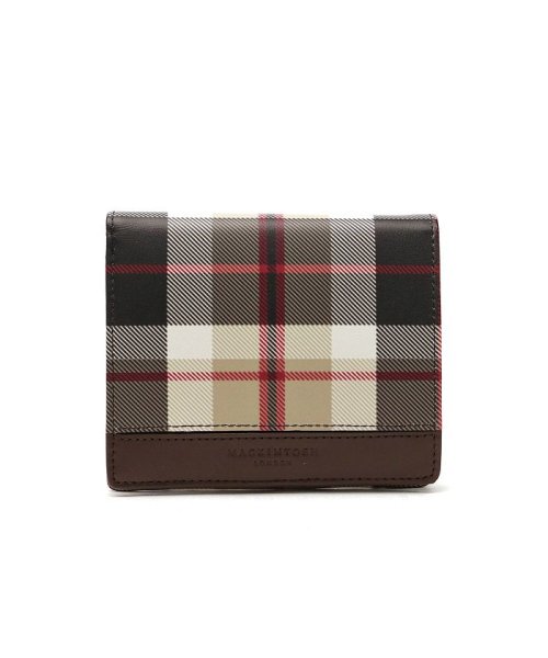 マッキントッシュ ロンドン 二つ折り財布 MACKINTOSH LONDON ハウス HOUSE 財布 二つ折り 本革 チェック柄 MKL5060044 