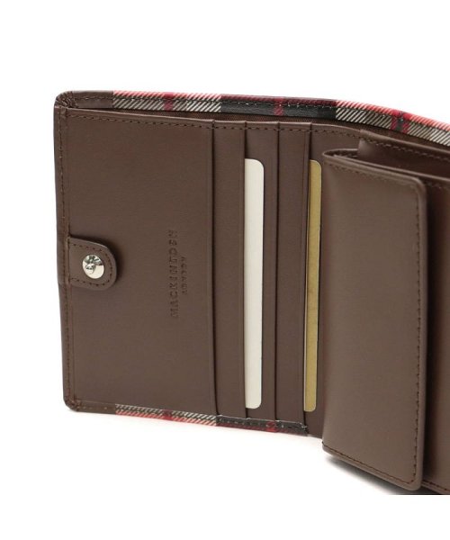マッキントッシュ ロンドン 二つ折り財布 MACKINTOSH LONDON ハウス HOUSE 財布 二つ折り 本革 チェック柄 MKL5060044 