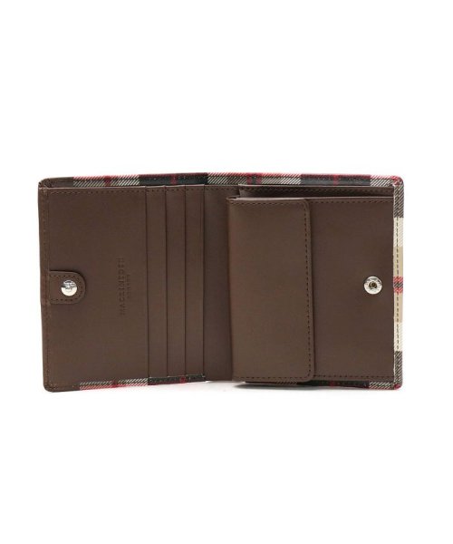マッキントッシュ ロンドン 二つ折り財布 MACKINTOSH LONDON ハウス HOUSE 財布 二つ折り 本革 チェック柄 MKL5060044 