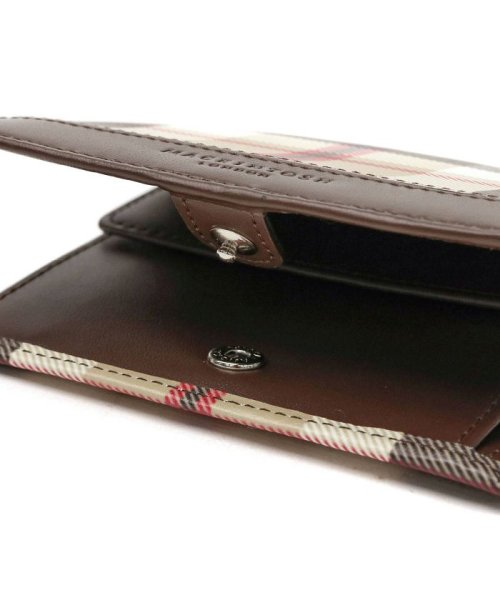 マッキントッシュ ロンドン 二つ折り財布 MACKINTOSH LONDON ハウス HOUSE 財布 二つ折り 本革 チェック柄 MKL5060044 