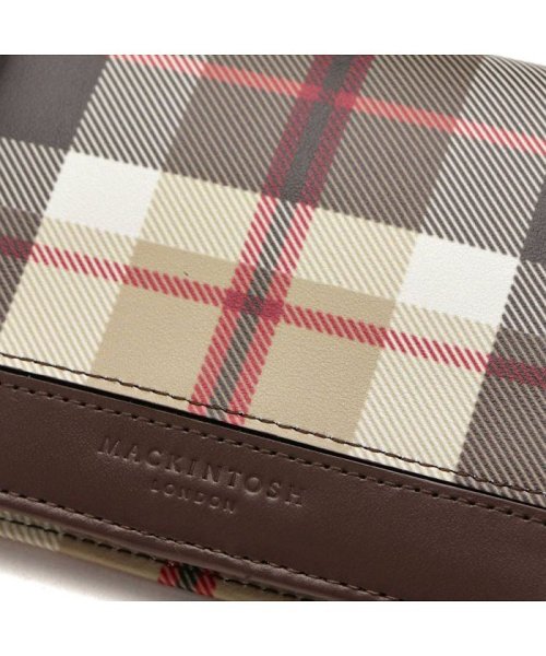 マッキントッシュ ロンドン 二つ折り財布 MACKINTOSH LONDON ハウス HOUSE 財布 二つ折り 本革 チェック柄 MKL5060044 