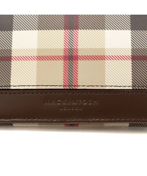 マッキントッシュ ロンドン 二つ折り財布 MACKINTOSH LONDON ハウス HOUSE 財布 二つ折り 本革 チェック柄 MKL5060044 