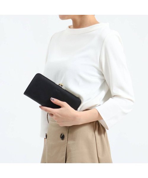 ダコタ 長財布 Dakota ラルゴ 財布 がま口 BOX型小銭入れ 大きめ 大容量 本革 レザー シンプル 日本製 0035889 ラルゴ