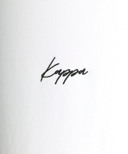 LAZAR(ラザル)/【Lazar】Kappa/カッパ 【別注】 ビッグシルエット 刺繍ロゴ 袖テープ ロングスリーブTシャツ/img06