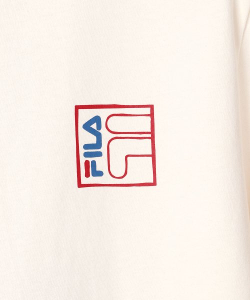 LAZAR(ラザル)/【Lazar】FILA/フィラ 【BTS着用モデル】 ロゴ プリント クルーネック Tシャツ/img03