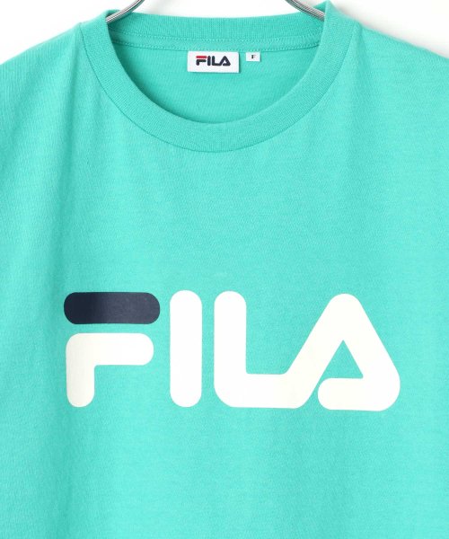 LAZAR(ラザル)/【Lazar】FILA/フィラ 【BTS着用モデル】 ロゴ プリント クルーネック Tシャツ/img11