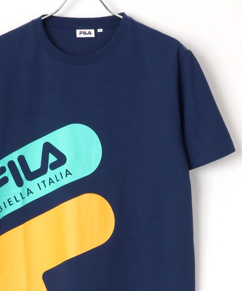 LAZAR(ラザル)/【Lazar】FILA/フィラ 【BTS着用モデル】 ロゴ プリント クルーネック Tシャツ/img12