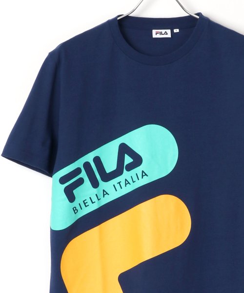 LAZAR(ラザル)/【Lazar】FILA/フィラ 【BTS着用モデル】 ロゴ プリント クルーネック Tシャツ/img13