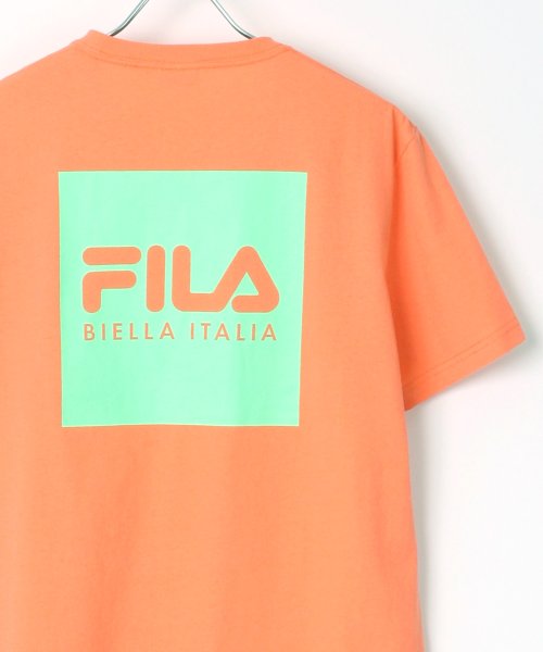 LAZAR(ラザル)/【Lazar】FILA/フィラ 【BTS着用モデル】 ロゴ プリント クルーネック Tシャツ/img22