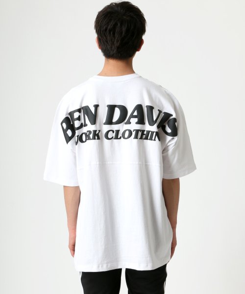 LAZAR(ラザル)/【Lazar】BEN DAVIS/ベンデイビス ビッグシルエット ロゴ バックプリント Tシャツ/img03