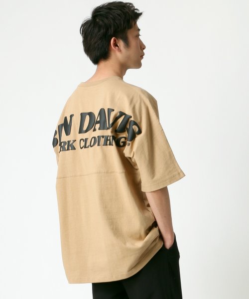 LAZAR(ラザル)/【Lazar】BEN DAVIS/ベンデイビス ビッグシルエット ロゴ バックプリント Tシャツ/img13