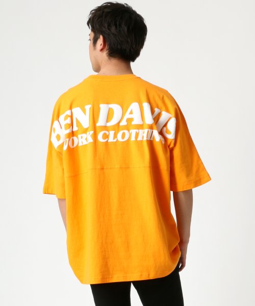 LAZAR(ラザル)/【Lazar】BEN DAVIS/ベンデイビス ビッグシルエット ロゴ バックプリント Tシャツ/img14