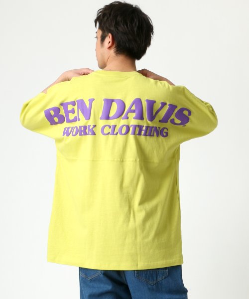 LAZAR(ラザル)/【Lazar】BEN DAVIS/ベンデイビス ビッグシルエット ロゴ バックプリント Tシャツ/img15