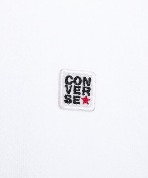 LAZAR(ラザル)/【Lazar】CONVERSE/コンバース USAコットン ロゴ ワンポイント刺繍 スウェット プルオーバー パーカー/img02
