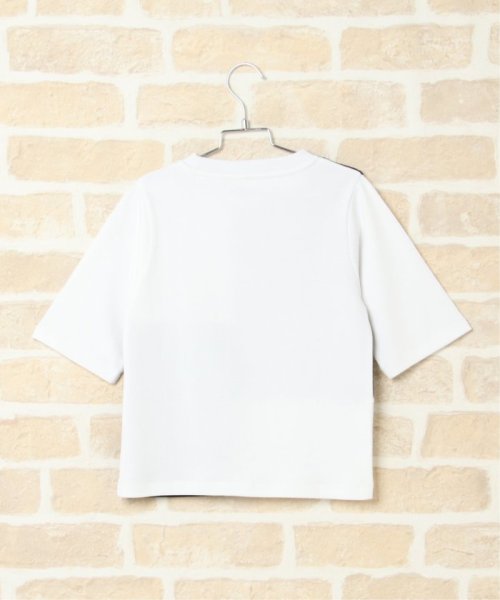 ikka kids(イッカ　キッズ)/【キッズ】MKリサイクルポリ切替7分七分袖Tシャツ(120〜160cm)/img04