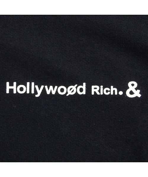 SB Select(エスビーセレクト)/Hollywood rich.&【ハリウッドリッチドットアンド】パンクベア×ビッグロゴバックプリント長袖プルオーバーパーカー/img10