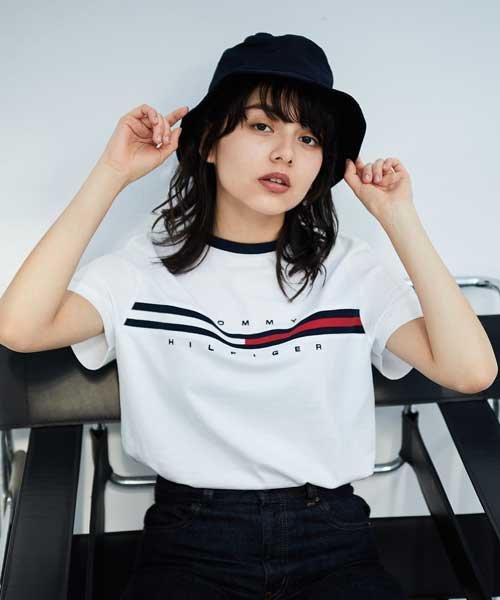 TOMMY HILFIGER(トミーヒルフィガー)/トミーヒルフィガー ロゴ Tシャツ / TINO TEE/img01