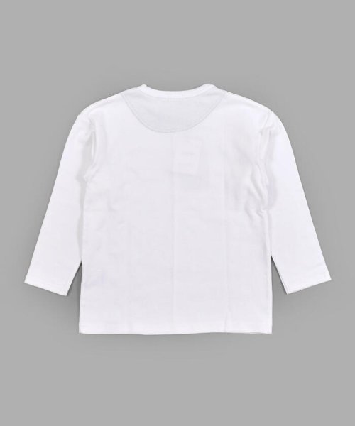 WASK(ワスク)/切替 ガラパッチ ワイド 長袖Tシャツ(100~160cm)/img09