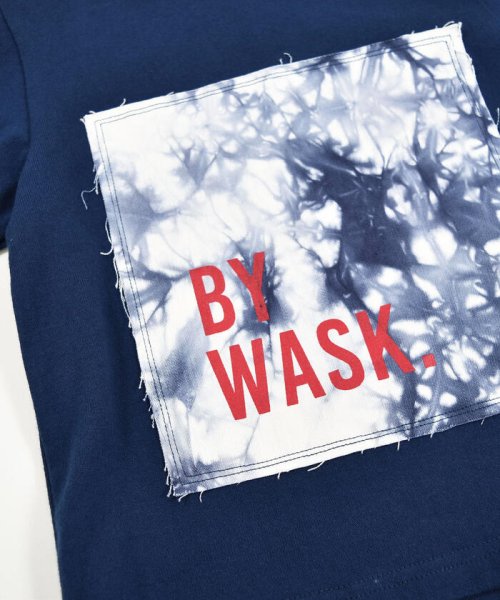 WASK(ワスク)/ムラゾメパッチ ビッグ 長袖Tシャツ(100~160cm)/img10