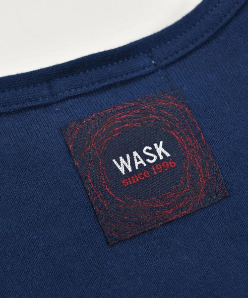WASK(ワスク)/ムラゾメパッチ ビッグ 長袖Tシャツ(100~160cm)/img13