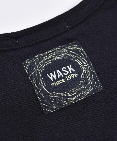 WASK(ワスク)/ムラゾメパッチ ビッグ 長袖Tシャツ(100~160cm)/img20