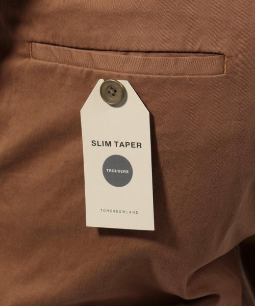 TOMORROWLAND MENS(TOMORROWLAND MENS)/マイクロピーチ スリムテーパードイージーパンツ SLIM TAPER BESTE/img19