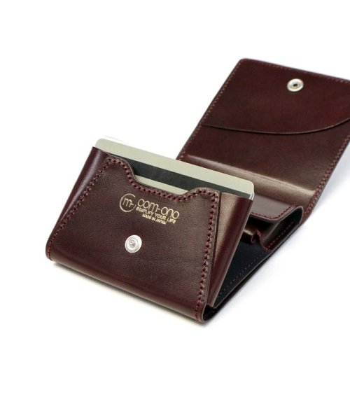 com-ono(コムォノ)/コモノ 二つ折り財布 com－ono 財布 Slim Series smart fold wallet コンパクト 日本製 シンプル SLIM－005SP/img08