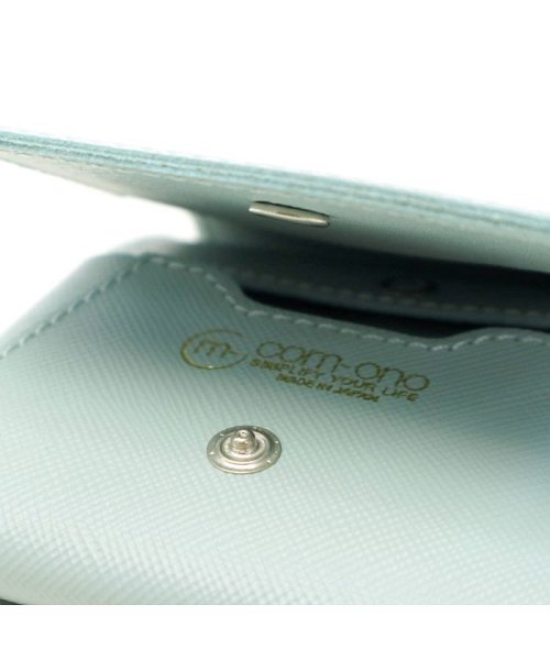 com-ono(コムォノ)/コモノ 二つ折り財布 com－ono 財布 Slim Series smart fold wallet コンパクト 日本製 シンプル SLIM－005JA/img11