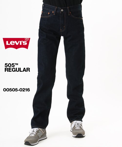 Levi's(リーバイス)/【Levi's】 リーバイス 505 レギュラーストレートジーンズ/img01