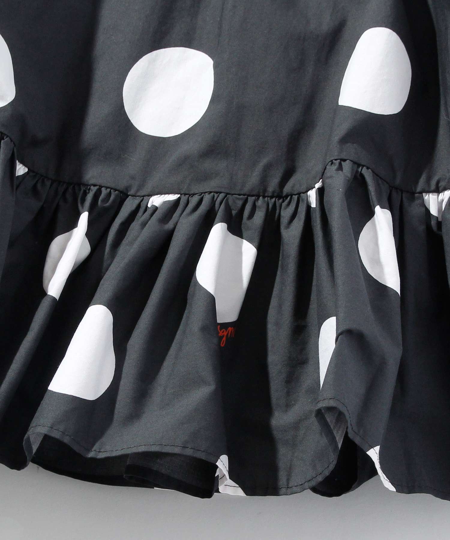 MSGM(エムエスジーエム)Kids & Junior ドット柄コットンスカート
