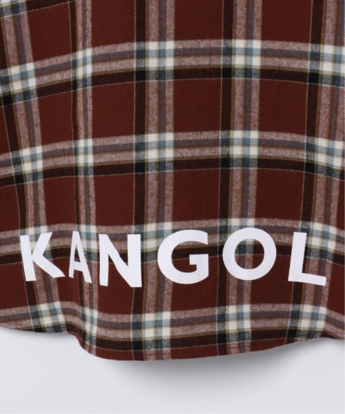 VENCE　EXCHANGE(ヴァンス　エクスチェンジ)/KANGOL バックプリントネルシャツ/img14