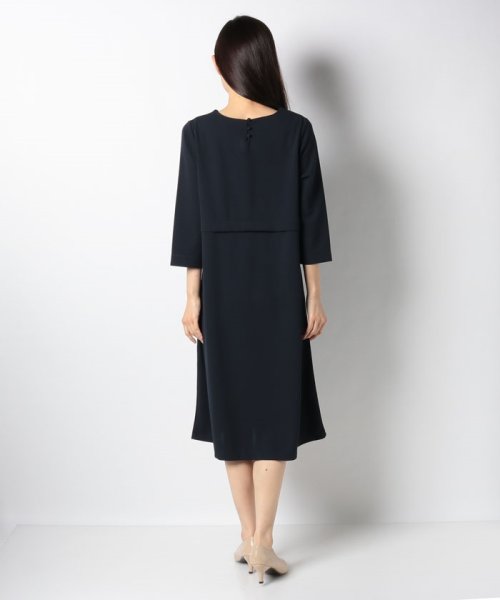 Noir Web限定カラーあり ジョーゼットボートネックワンピース メルローズ クレール Melrose Claire Magaseek Noir Web限定カラーあり ジョーゼットボートネックワンピース メルローズ クレール Melrose Claire Magaseek