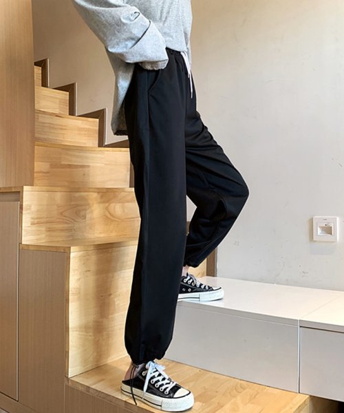 セール 裏起毛 スウェットパンツ レディース あったか ルームパンツ おしゃれ ゆるパンツ 厚手 運動ズボン 束脚 ミニミニストア Miniministore Magaseek